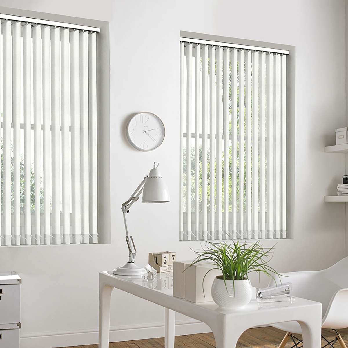 Product photograph of Sophia Ice Vertical Blind from Choice Furniture Superstore.